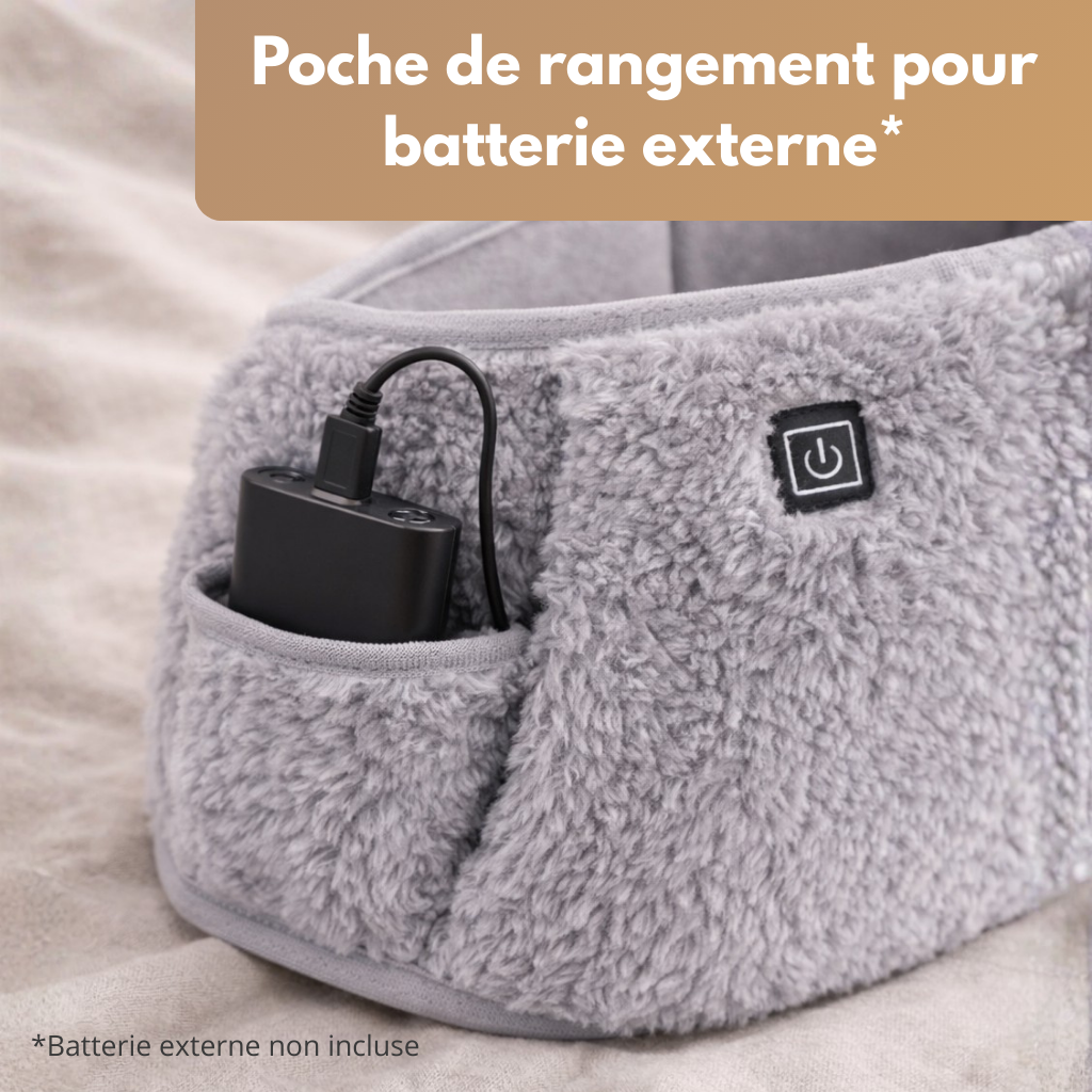 Ceinture chauffante de soulagement menstruelle