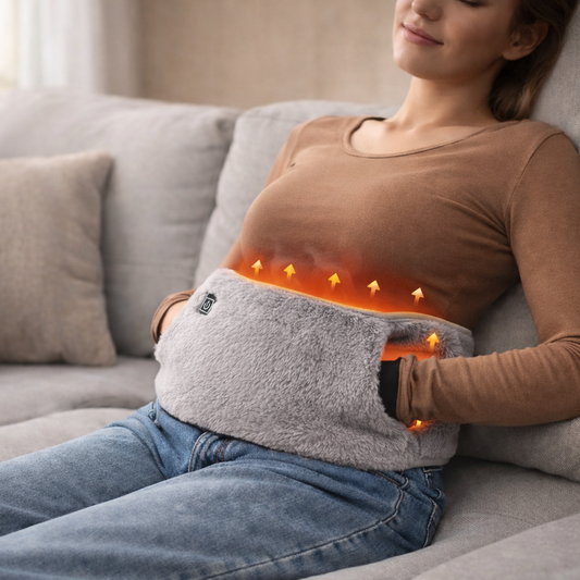 Ceinture chauffante de soulagement menstruelle